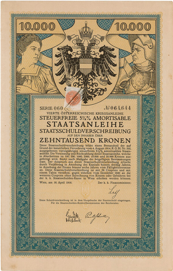 Quarto Prestito di Guerra Austriaco 5½%