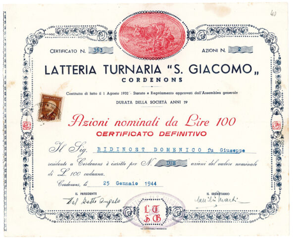 Latteria Turnaria “S. Giacomo”